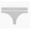 Calvin Klein 2 Pack Thongs - CK One 000QD3788E8HT