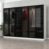 Hanah home Ormar Kale 270x190x52cm Belo-Crni
