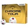 Golf žogice Callaway Chrome Tour 26 White 360 TruTrack