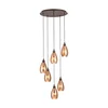 Eglo 39508 - Luster na sajli SIRACUSA 6xE27/60W/230V