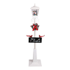 FESTA Ulična snežna lampa Monti, 180cm, Bela