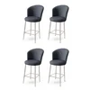 Hanah Home set barskih stolica Alte, 4 dijela, antracit