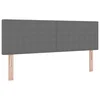 vidaXL vidaXL Vzglavje Preprosta Oblika Svetlo Siva 140 cm Corduroy Tkanina, (22049015)