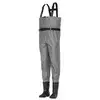 DAM Nylon Chest Waders Light Grey 46/47