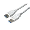 PremiumCord Podaljševalni kabel USB 3.0 Super-speed 5Gbps A-A, MF, 9-pinski, 5 m, beli