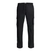 JACK & JONES Kargo hlače JPSTKANE IVAN  črna