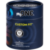 MyOne Single: Custom Fit, size 53H, 12 condoms