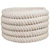 Vidaxl Vrv iz jute 40 Bela 100% Tossa jute