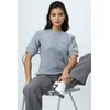 Trend Alacati Stili Ženska bluza Alc-X14709, Siva