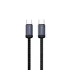 USB-C / USB-C kabel Gracious, PD 60W, 2m, črn, Devia