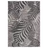 Lesnina PREPROGA ZA ZUNANJO UPORABO Floral 80/150 cm tkano siva
