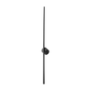 LED zidno svetlo LANA LED/12W/230V 4000K crna