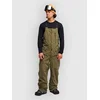 Quiksilver Paramo Stretch 20K moške smučarske/snowboard hlače z naramnicami grape leaf