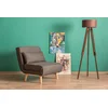 Atelier del Sofa Fotelja Folde Tamnosiva
