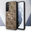 Guess Ovitek Guess brown 3D za Samsung Galaxy S23 (GUHCS23S4GMGBR)