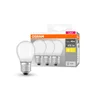 OSRAM LED kapljice E27 P40 4W 2.700K 470lm mat 3 enote - bela