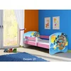 Deciji krevet ACMA II 180x80 + dusek 6 cm PINK21