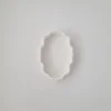 KREATIVNI SLATKIŠI Modla za kolače i ukrase Ram sekač 2, 8 cm, Bela
