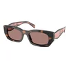 Prada Ženske naočare za sunce 0PR B05S 23A60B, Četvrtaste, Smeđe