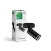 LED SPOT SVETILJKA GU10 1kom CRNA GREEN TECH