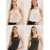 Trendyol Milla Ženski set majici TWOSS25AL00055, 4 komada, Višebojni
