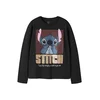 NAME IT Majica NKFOLBAJA STITCH golobje modra/čokolada/zlata/črna