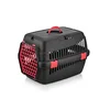 Paws & Whiskers Transporter za mačke 5096-S-2, Crno-crveni