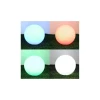 LED RGB prigušiva solarna lampa LED/5W/3,7V 3000K IP54 prečnik 30 cm