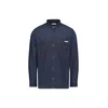 Calvin Klein Jeans Jeans srajca LV04RH912G Mornarsko modra Regular Fit