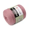 Pletena preja Twisted Macrame 500 g - (792) staro roza
