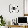Wallity Zidni sat 49x49cm Crni