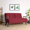 Atelier del Sofa Dvosed na razvlačenje Sando 2 175x133cm Bordo