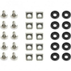 Gembird 19A-FSET-02 19 rack set, Vijci, navrtke i podloše, 10kom set