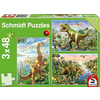 Schmidt - Puzzle 3x48 Dinosaur Adventures - 150 kosov