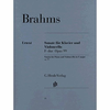 BRAHMS:VIOLONCELLO SONATA F-MAJOR OP.99