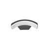 Ecolite Z1107-CR - LED Spoljašnje zidno svetlo STYL LED/8W/230V IP54