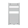 Novaservis - Kupatilski merdevinski radijator 423W/230V 120x60 cm sjajni hrom, ravan
