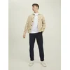 JACK & JONES Majica JPRBLUArchie črna / bela