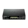 D-Link DGS-1008P/E 8-portno namizno stikalo 10/100/1000 s 4 priključki PoE