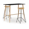 3-dijelni barski set crni