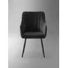 HANAH HOME Set 2 stolice Nova Black
