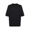 Trendyol Limited Edition Black Oversize Crew Neck Short Sleeve Textured Ottoman T-Shirt