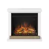 El. kamin PowerFlame 1260-1500W + okvir Hagen beli Tagu