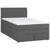 BOXSPRING KREVET WICKIE 140/200 cm , siva