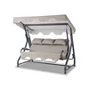 Hanah Home Baštenska ljuljaška Salvia 200x165x110cm Antracit-Siva