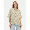 Roxy Srajca Beach Nostalgia ERJWT03665 Zelena Regular Fit