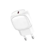Kućni punjač LDNIO A1206C PD 27W sa kablom Type-C na Type-C beli 1m
