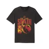 PUMA Fanpack 90s Tee Relaxed Men, Football, Black/Faster Yellow, XL