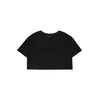 Short girls shirt kimono black