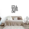 Wallity Zidna dekoracija Its A Good, 70x61 cm, 1.2mm, Crna